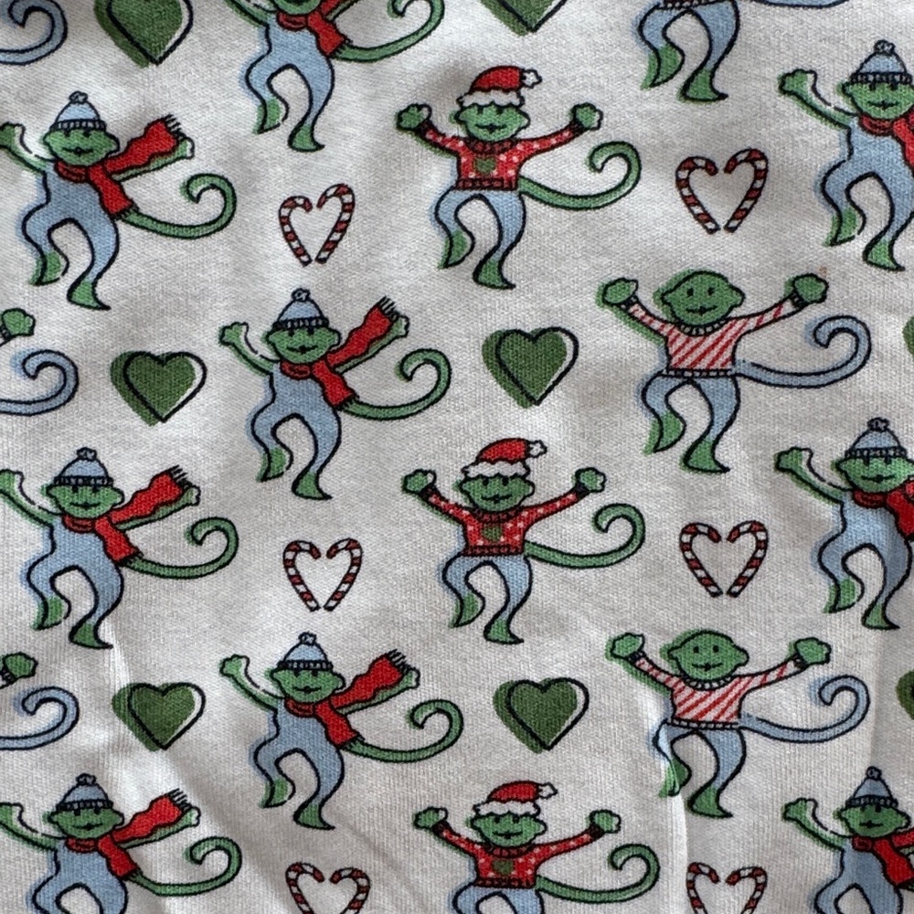 Roberta Roller Rabbit Multicolor Heart Pajama Set - Picture 3 of 5